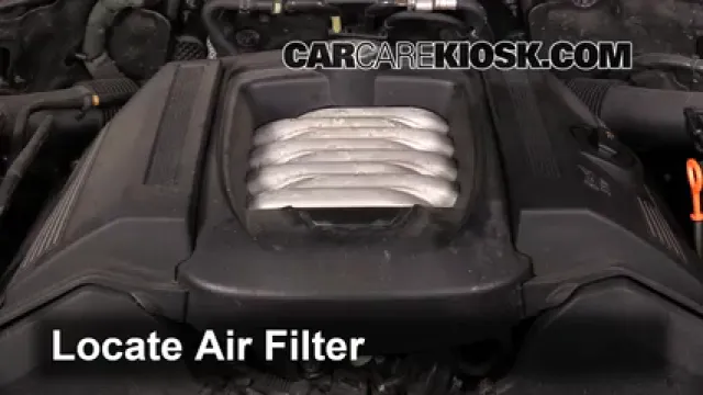 2006 Volkswagen Touareg 4.2L V8 Filtro de aire (motor) Cambio